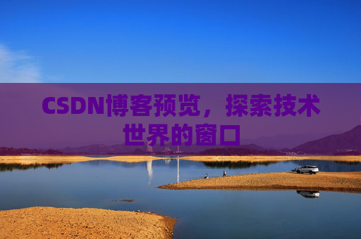 CSDN博客预览,探索技术世界的窗口